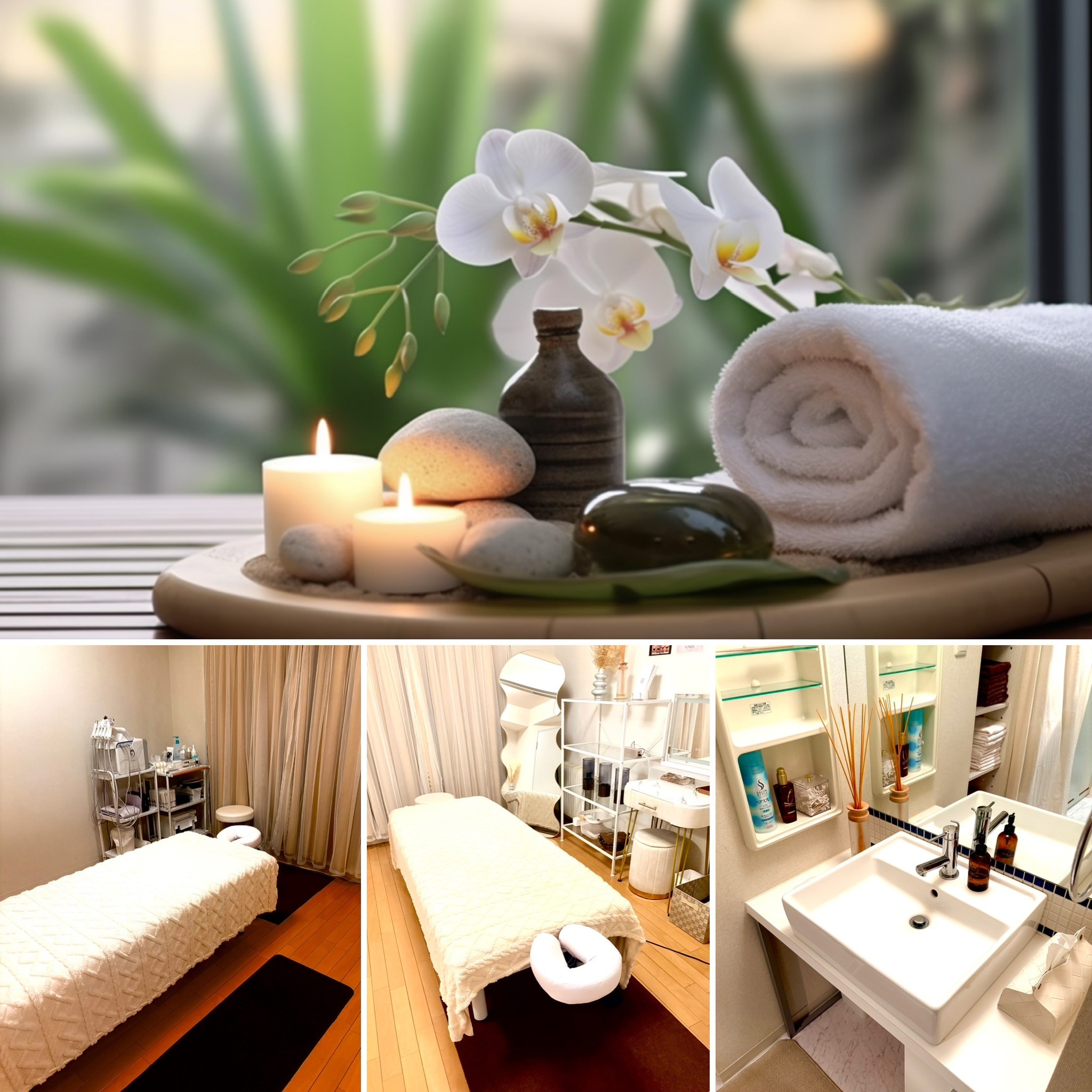 清潔なプライベート空間